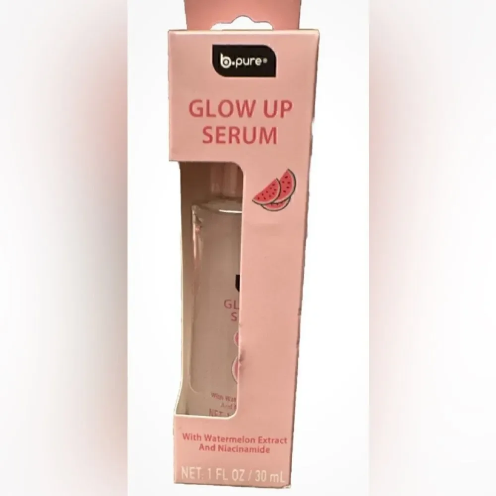 🎊B-Pure set of 2 Glow up serum with watermelon 🍉 Extract Niacinamide 1 FL OZ